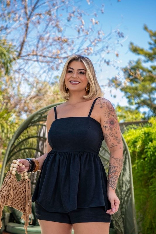 Conjunto Isis - Bata e Short