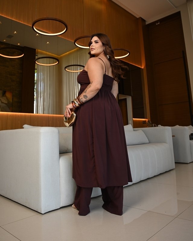 miniatura Conjunto Luxo - Bata e Calça