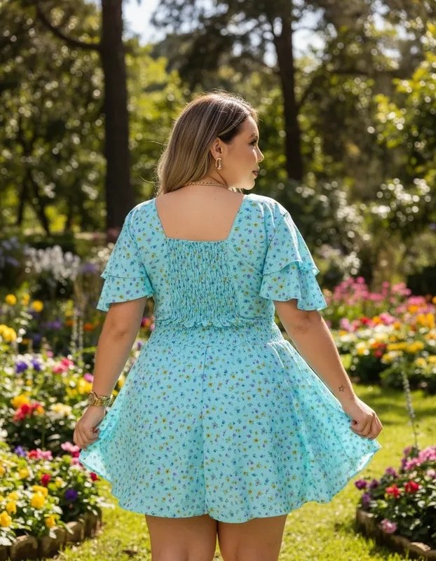 miniatura Macaquinho Bella Floral