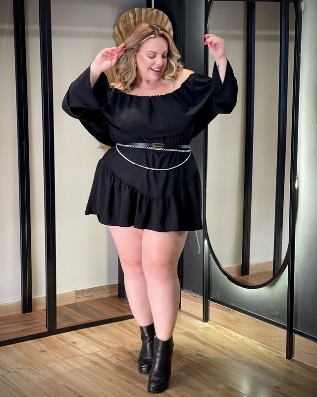 miniatura Macaquinho Ciganinha Manga Longa