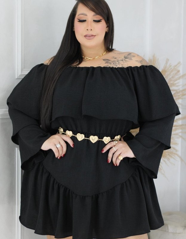 miniatura Macaquinho Ciganinha Manga Longa