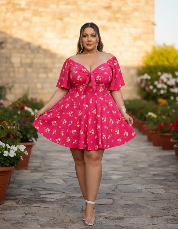 Macaquinho Duda Floral