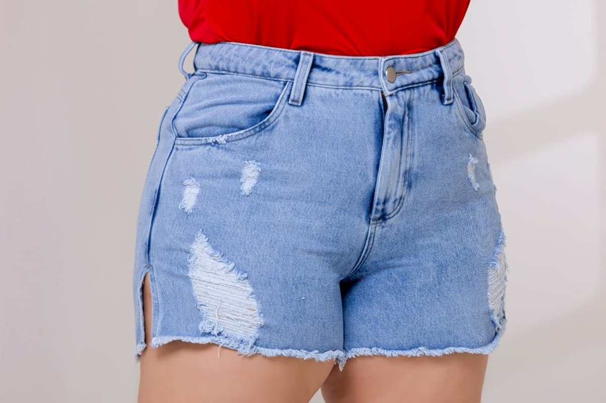 miniatura Short Jeans Fenda