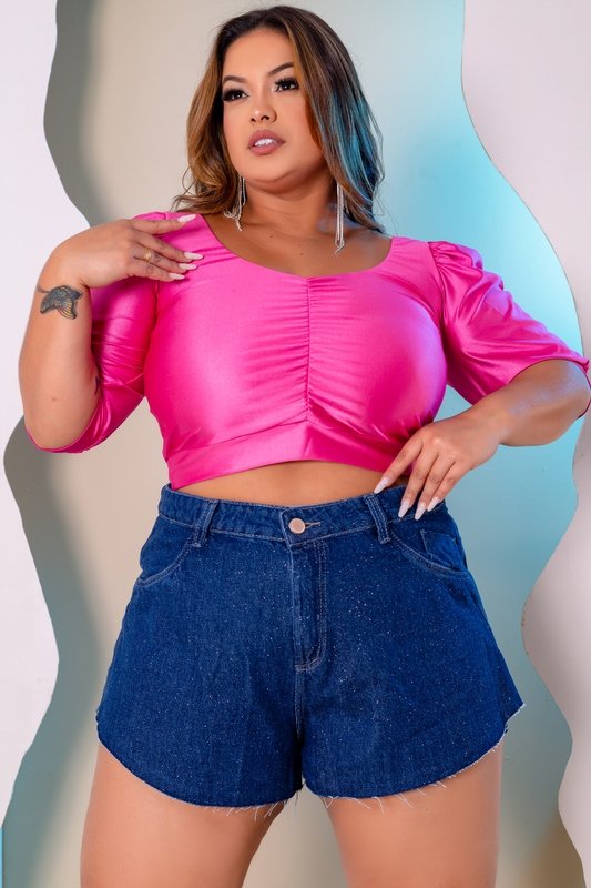 Short Jeans Godê Glítter