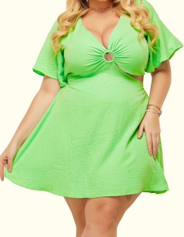 miniatura Vestido Argolinha