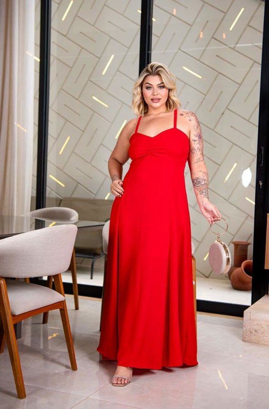 miniatura Vestido Longo Ana Paula