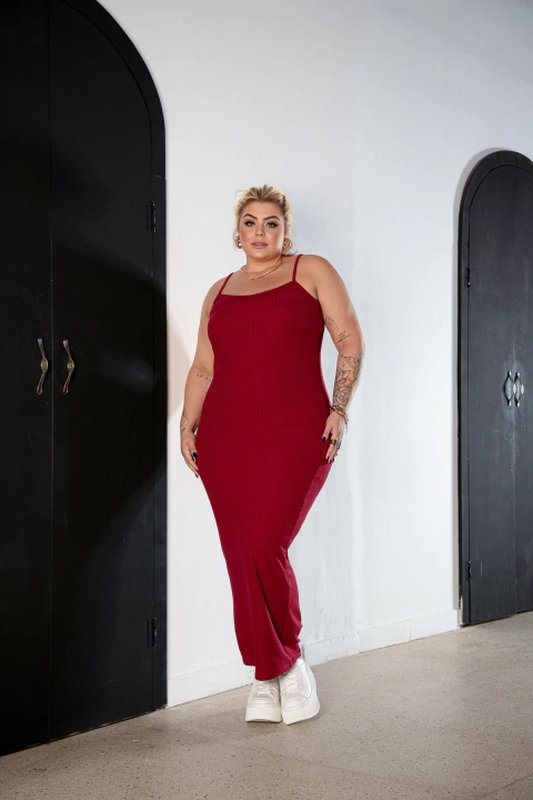 miniatura Vestido Longo Tubinho