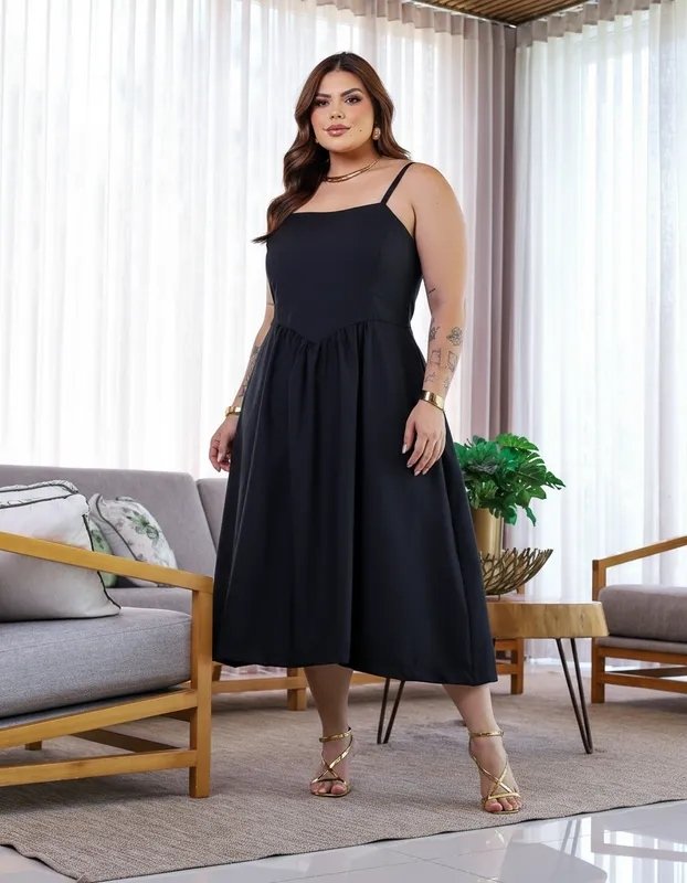 miniatura Vestido Midi Camila